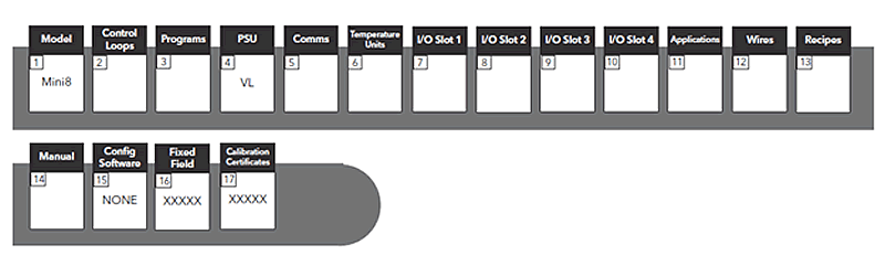 6100XIO Paperless Chart Recorder Configurator
